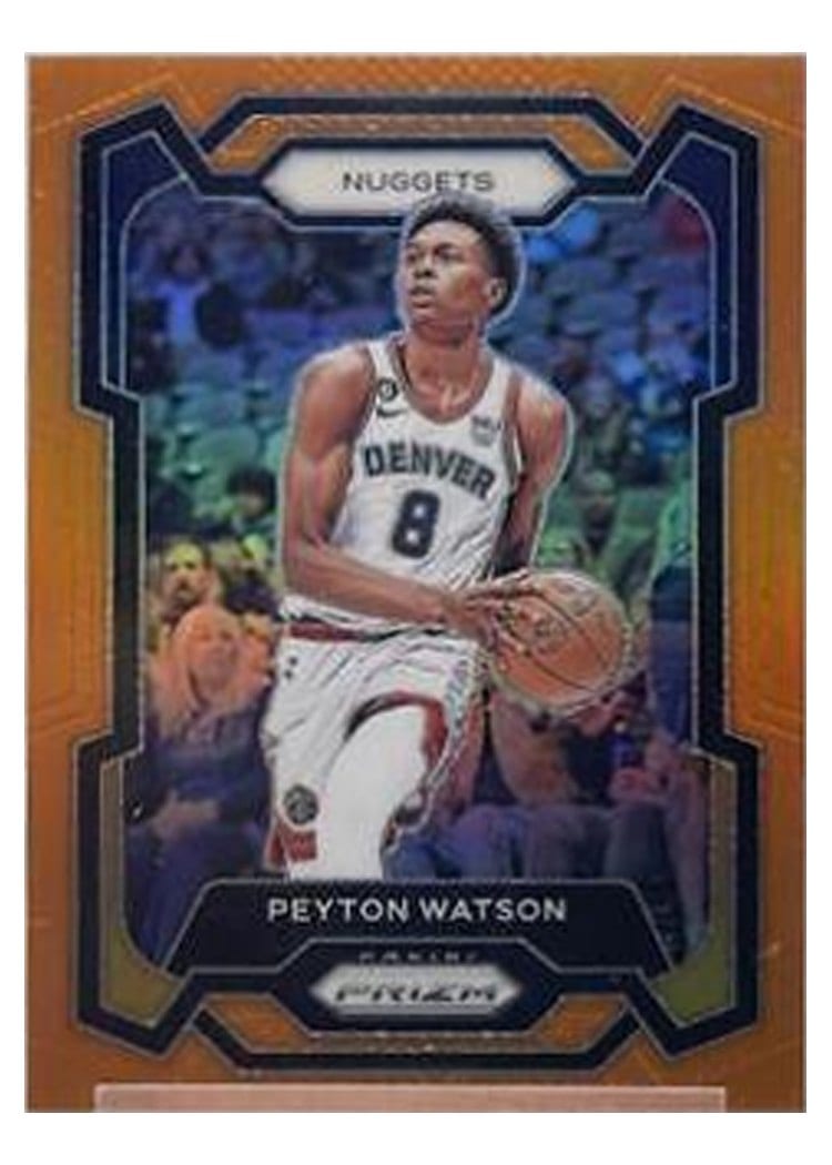 2023-24 Panini Prizm Base Set Peyton Watson #247 card