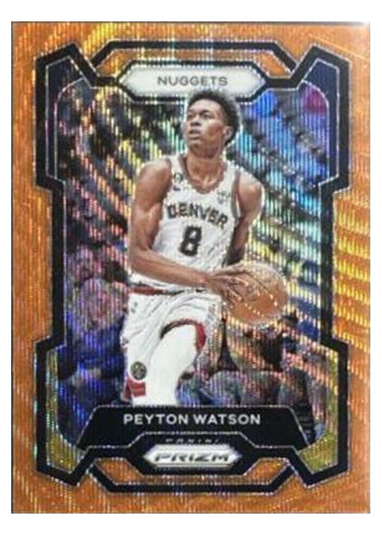 2023-24 Panini Prizm Base Set Peyton Watson #247 card