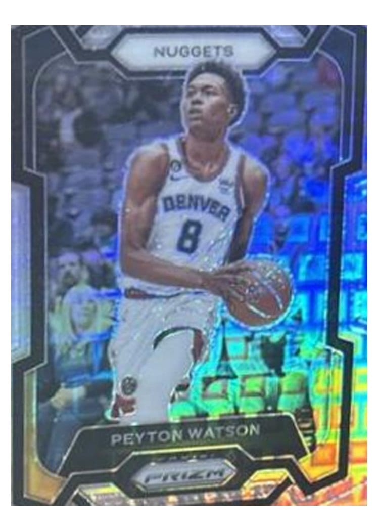 2023-24 Panini Prizm Base Set Peyton Watson #247 card