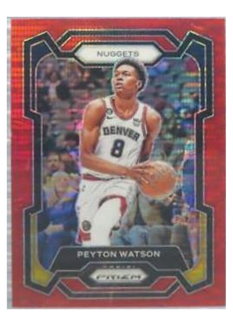 2023-24 Panini Prizm Base Set Peyton Watson #247 card
