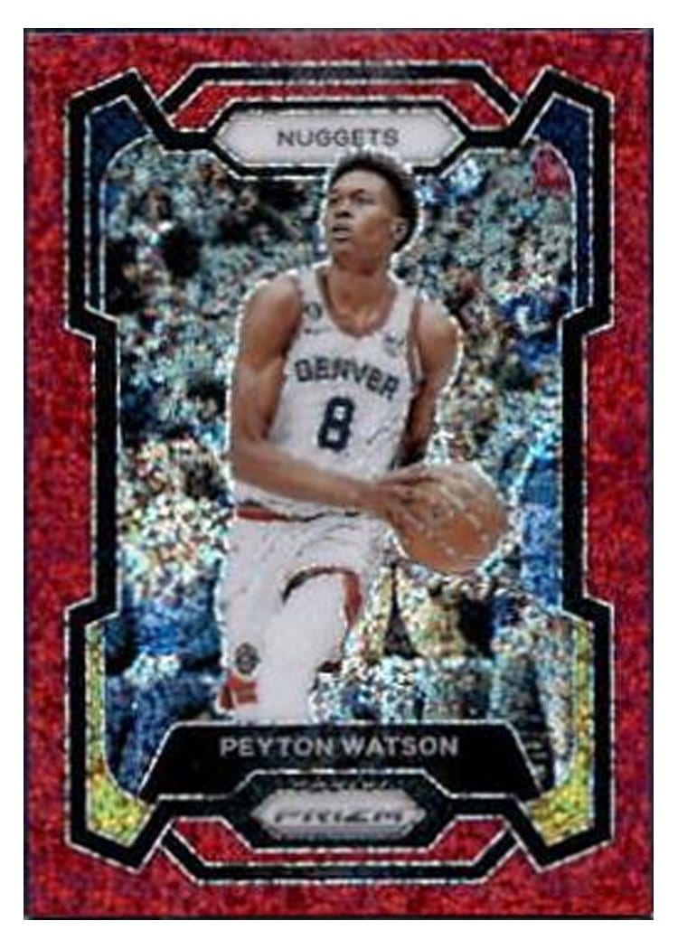 2023-24 Panini Prizm Base Set Peyton Watson #247 card