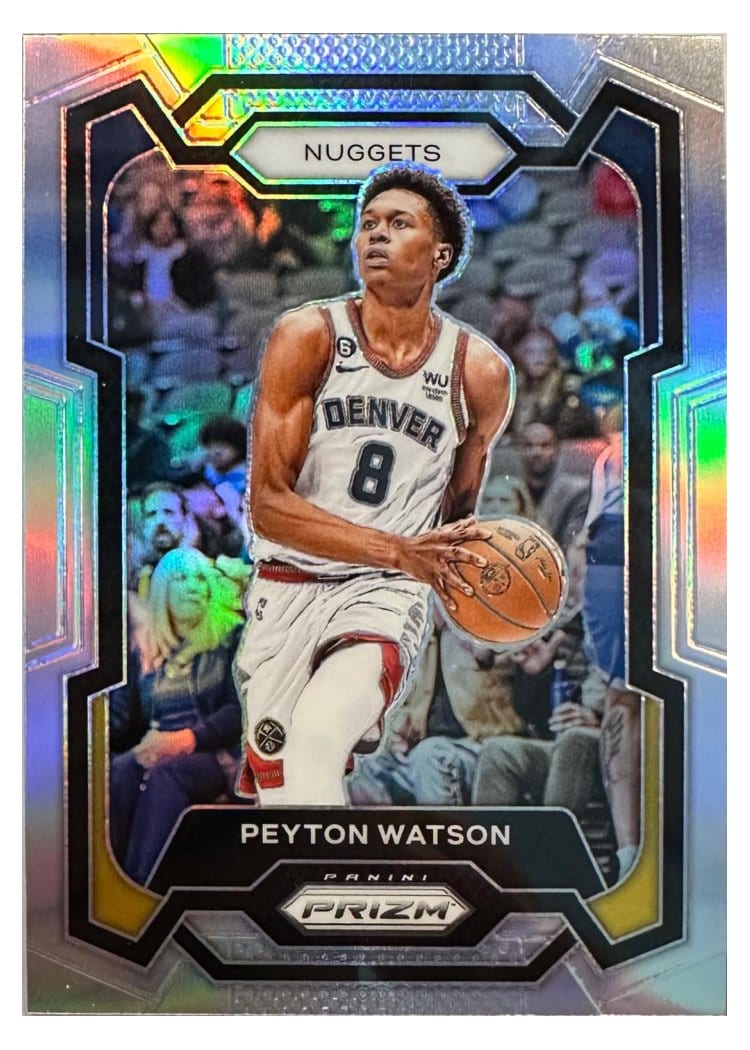 2023-24 Panini Prizm Base Set Peyton Watson #247 card