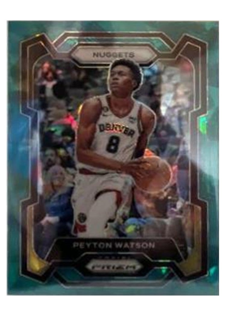 2023-24 Panini Prizm Base Set Peyton Watson #247 card
