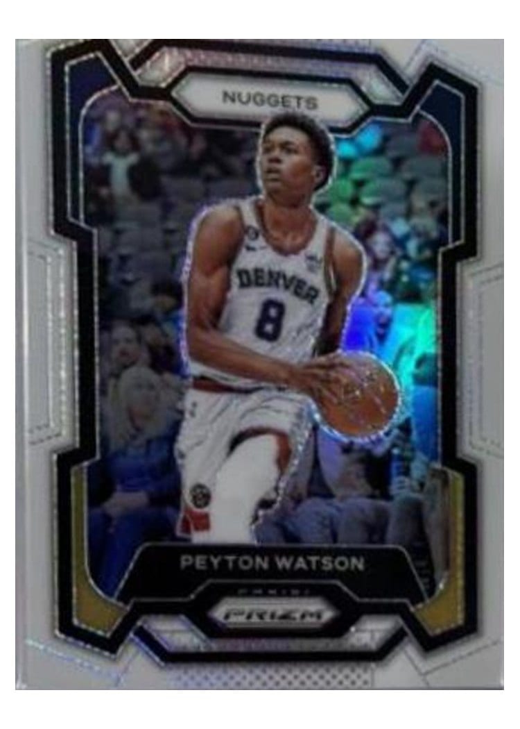 2023-24 Panini Prizm Base Set Peyton Watson #247 card