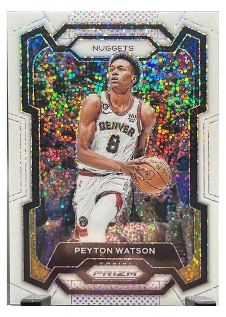 2023-24 Panini Prizm Base Set Peyton Watson #247 card