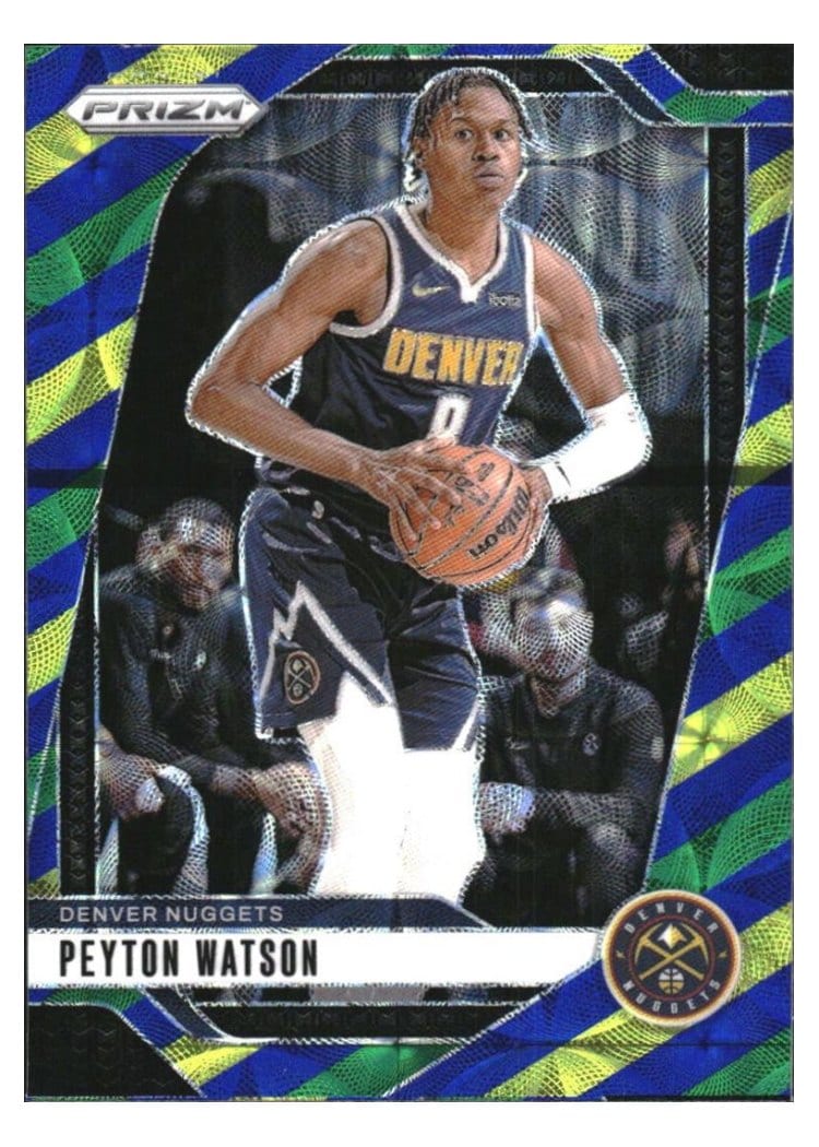 2024-25 Panini Prizm Base Set Peyton Watson #133 card