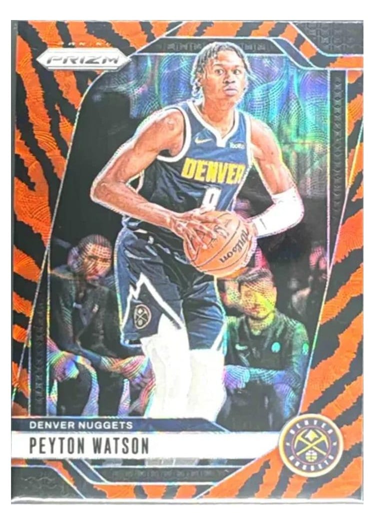 2024-25 Panini Prizm Base Set Peyton Watson #133 card