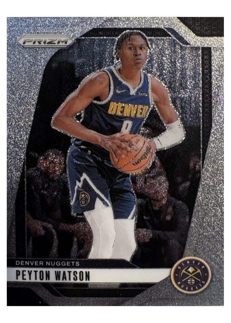 2024-25 Panini Prizm Base Set Peyton Watson #133 card