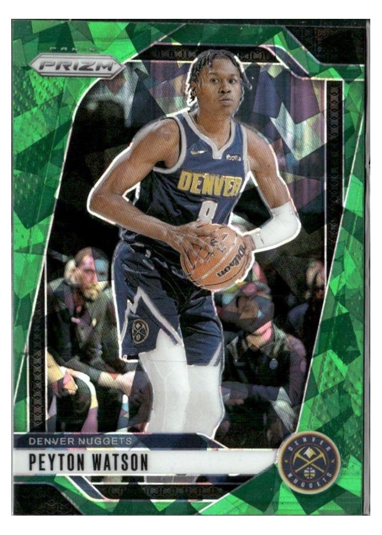 2024-25 Panini Prizm Base Set Peyton Watson #133 card
