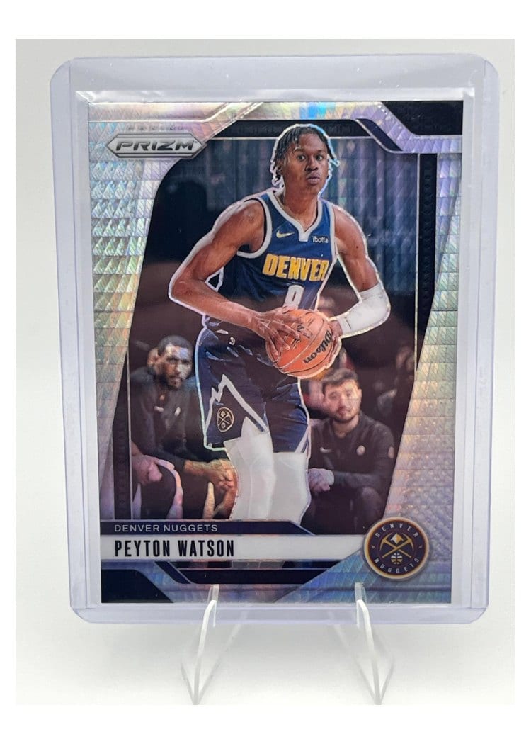 2024-25 Panini Prizm Base Set Peyton Watson #133 card