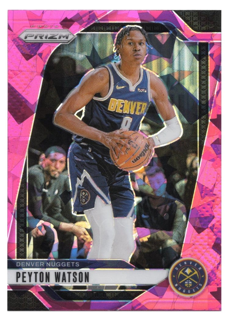 2024-25 Panini Prizm Base Set Peyton Watson #133 card