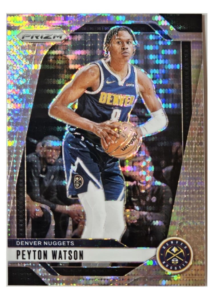 2024-25 Panini Prizm Base Set Peyton Watson #133 card