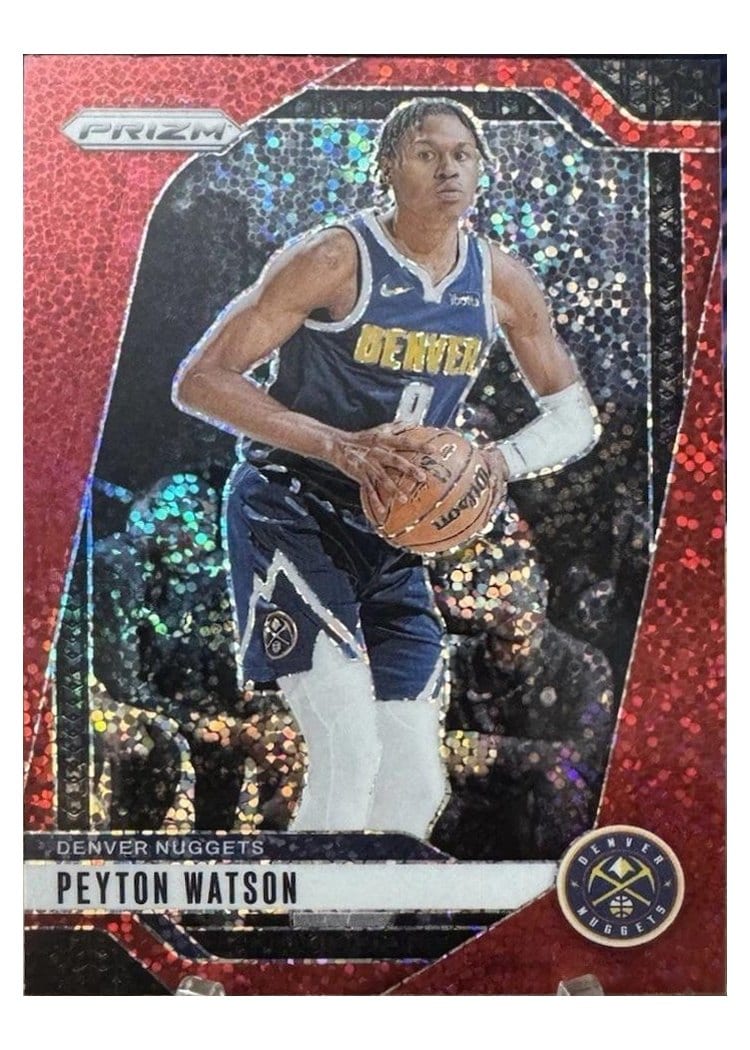 2024-25 Panini Prizm Base Set Peyton Watson #133 card