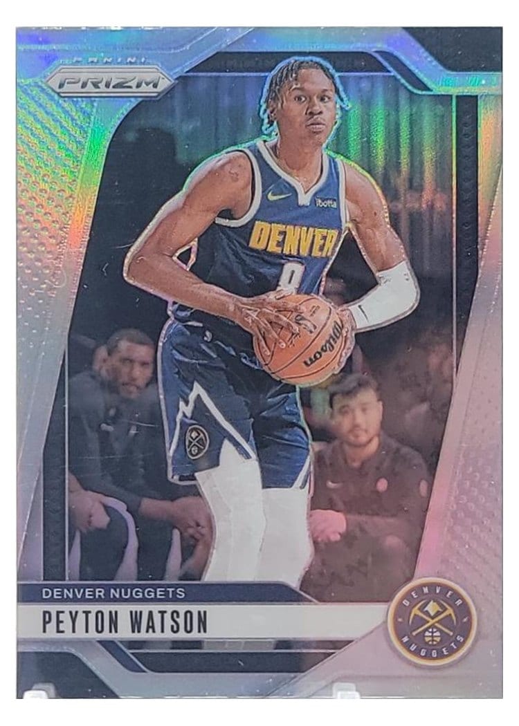 2024-25 Panini Prizm Base Set Peyton Watson #133 card