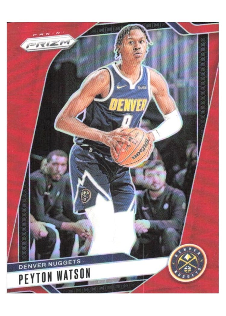 2024-25 Panini Prizm Base Set Peyton Watson #133 card