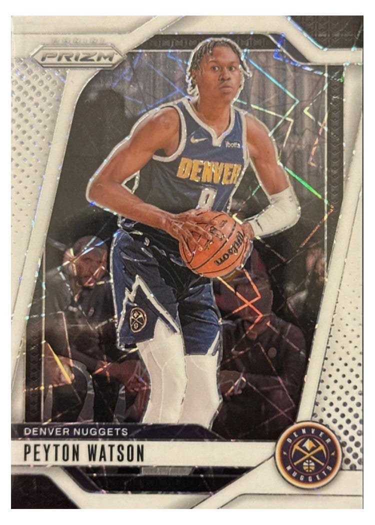 2024-25 Panini Prizm Base Set Peyton Watson #133 card