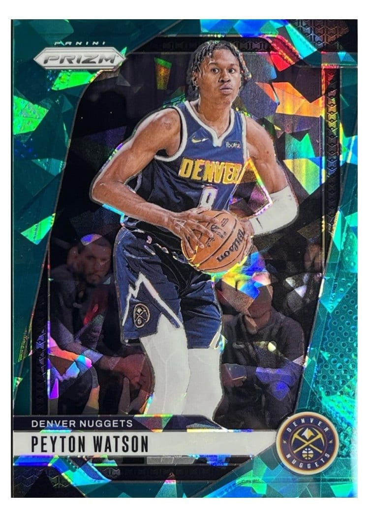 2024-25 Panini Prizm Base Set Peyton Watson #133 card
