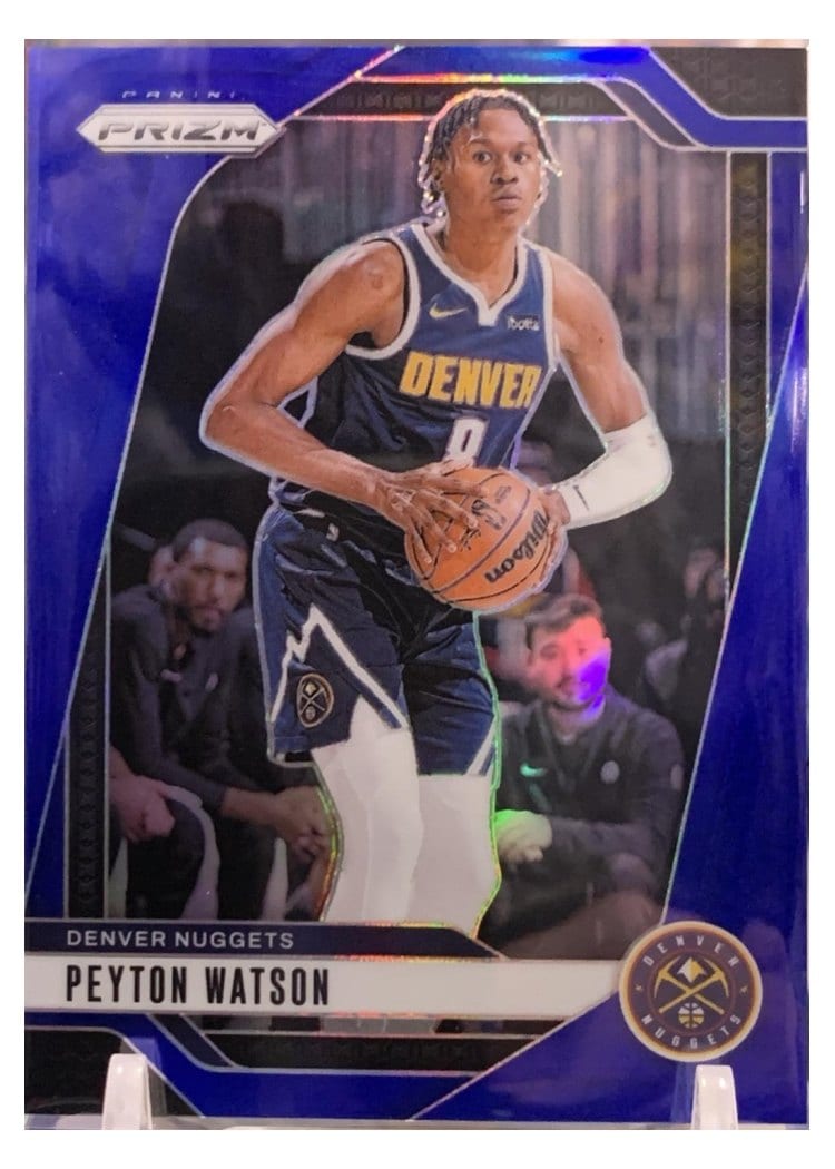 2024-25 Panini Prizm Base Set Peyton Watson #133 card
