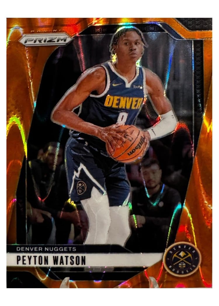 2024-25 Panini Prizm Base Set Peyton Watson #133 card