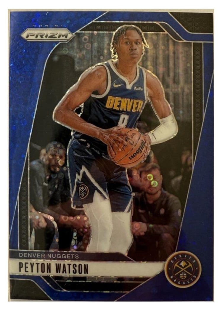 2024-25 Panini Prizm Base Set Peyton Watson #133 card