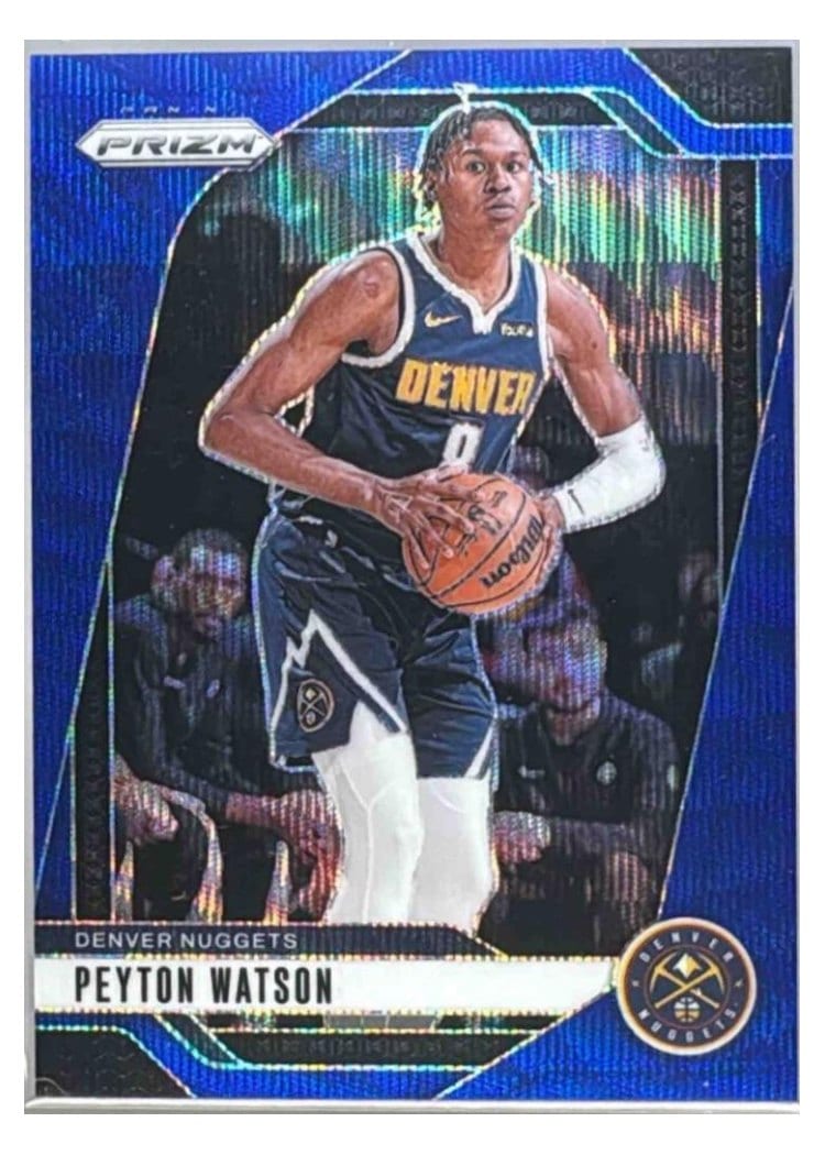 2024-25 Panini Prizm Base Set Peyton Watson #133 card