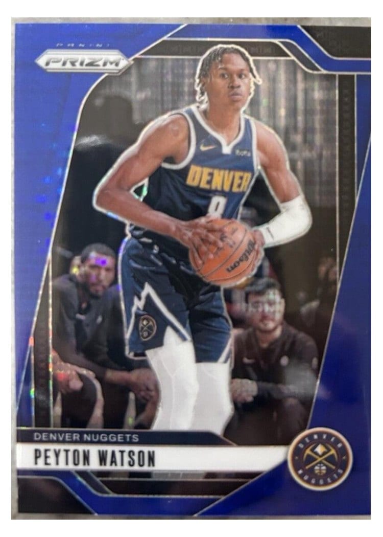 2024-25 Panini Prizm Base Set Peyton Watson #133 card