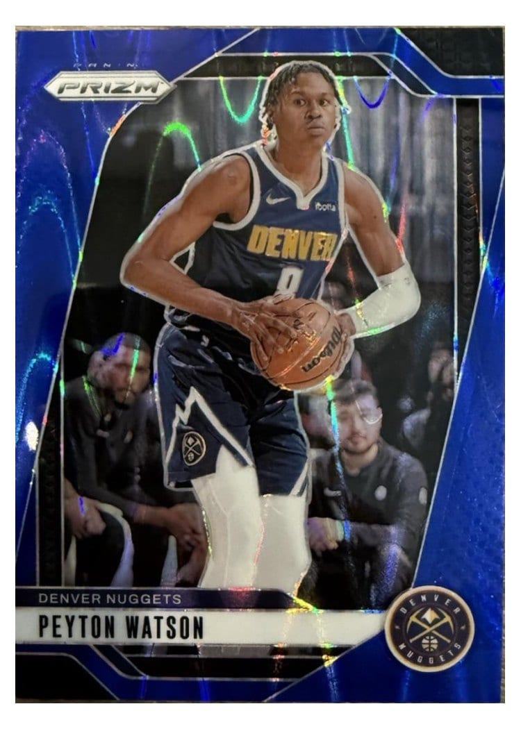 2024-25 Panini Prizm Base Set Peyton Watson #133 card