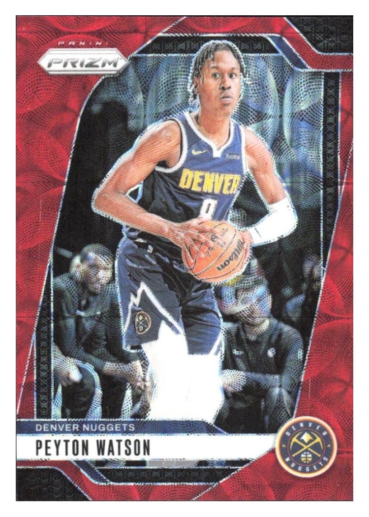 2024-25 Panini Prizm Base Set Peyton Watson #133 card