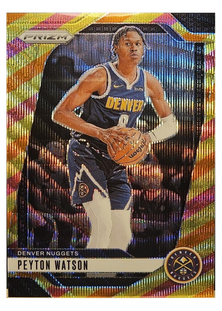 2024-25 Panini Prizm Base Set Peyton Watson #133 card