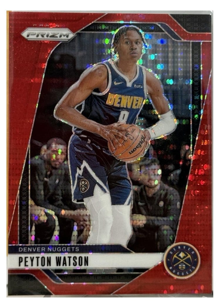 2024-25 Panini Prizm Base Set Peyton Watson #133 card