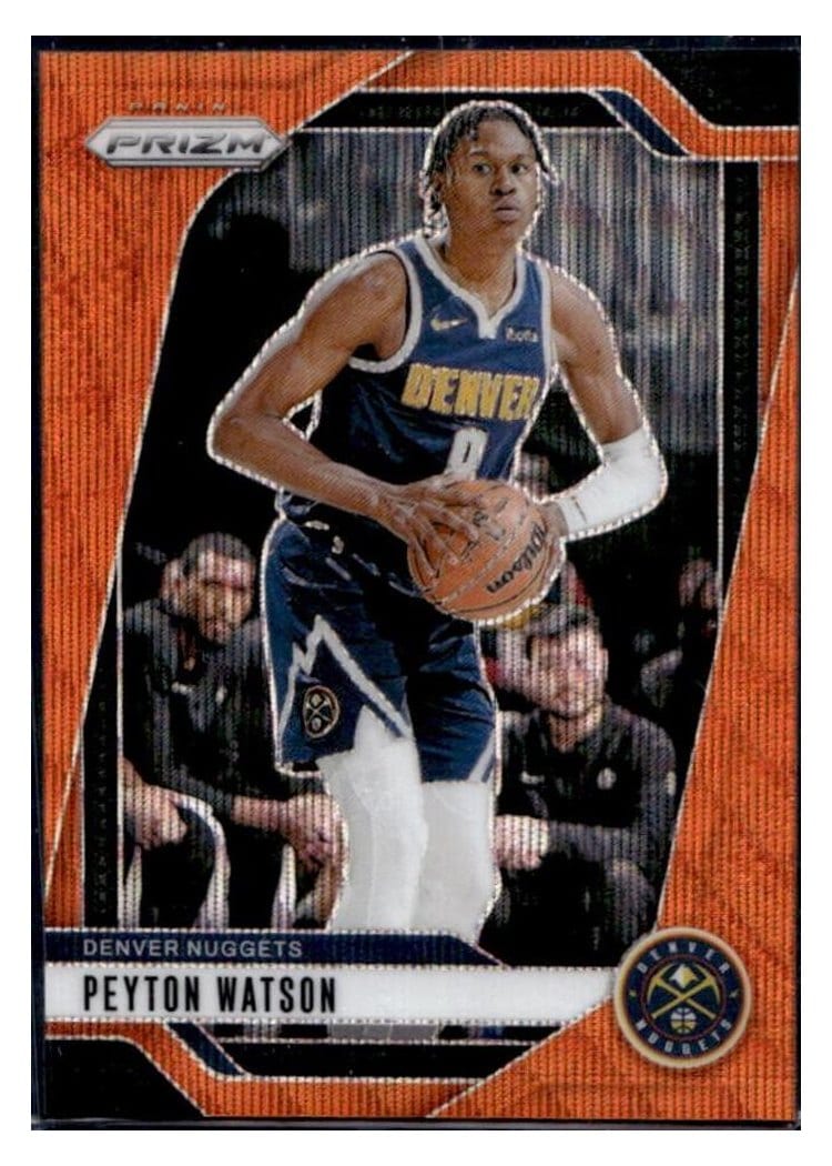 2024-25 Panini Prizm Base Set Peyton Watson #133 card