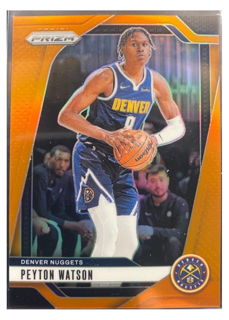 2024-25 Panini Prizm Base Set Peyton Watson #133 card