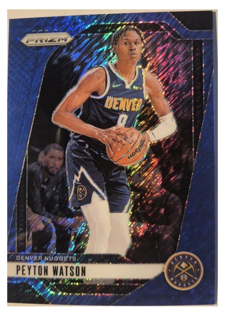 2024-25 Panini Prizm Base Set Peyton Watson #133 card