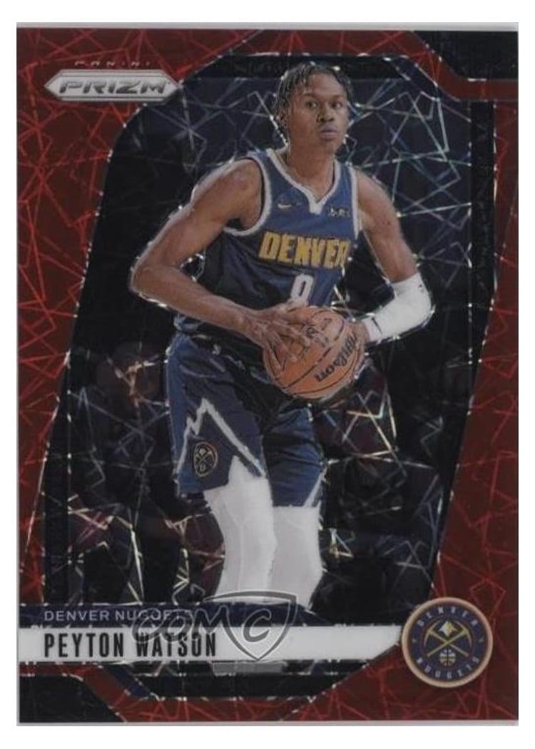 2024-25 Panini Prizm Base Set Peyton Watson #133 card