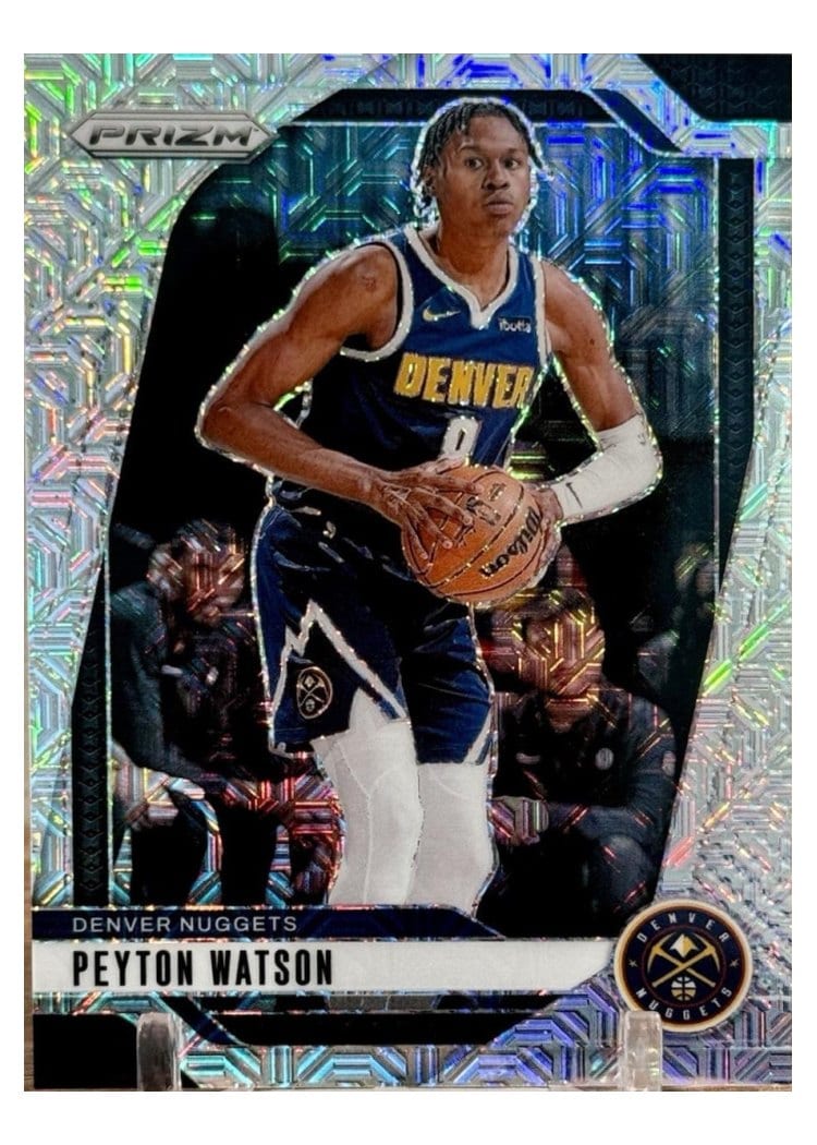 2024-25 Panini Prizm Base Set Peyton Watson #133 card