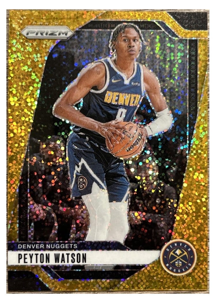 2024-25 Panini Prizm Base Set Peyton Watson #133 card