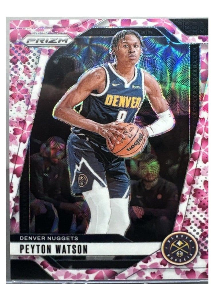 2024-25 Panini Prizm Base Set Peyton Watson #133 card