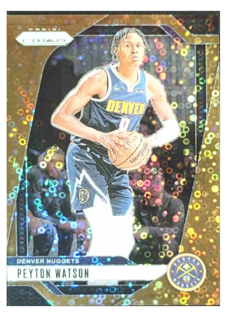 2024-25 Panini Prizm Base Set Peyton Watson #133 card