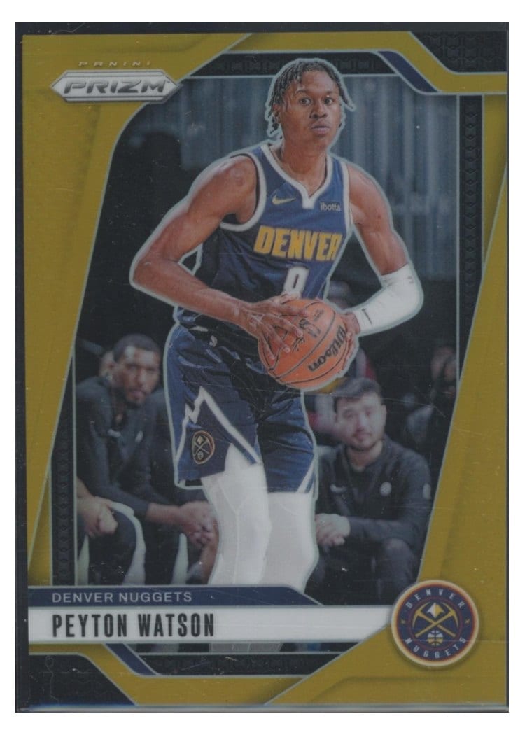 2024-25 Panini Prizm Base Set Peyton Watson #133 card
