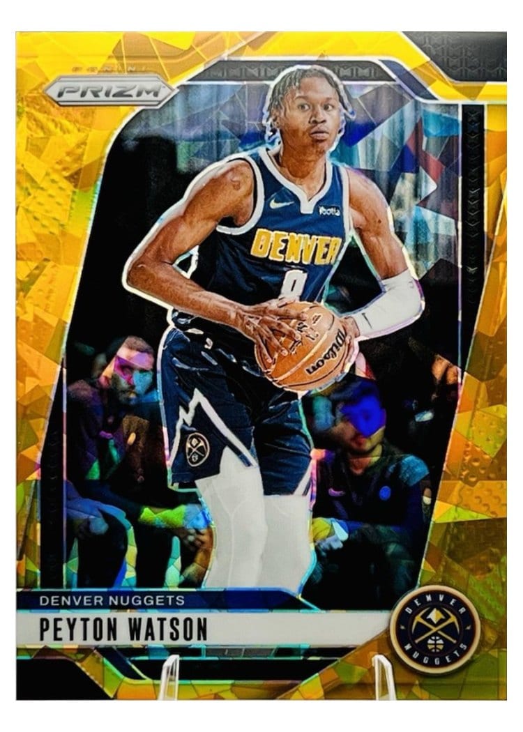 2024-25 Panini Prizm Base Set Peyton Watson #133 card