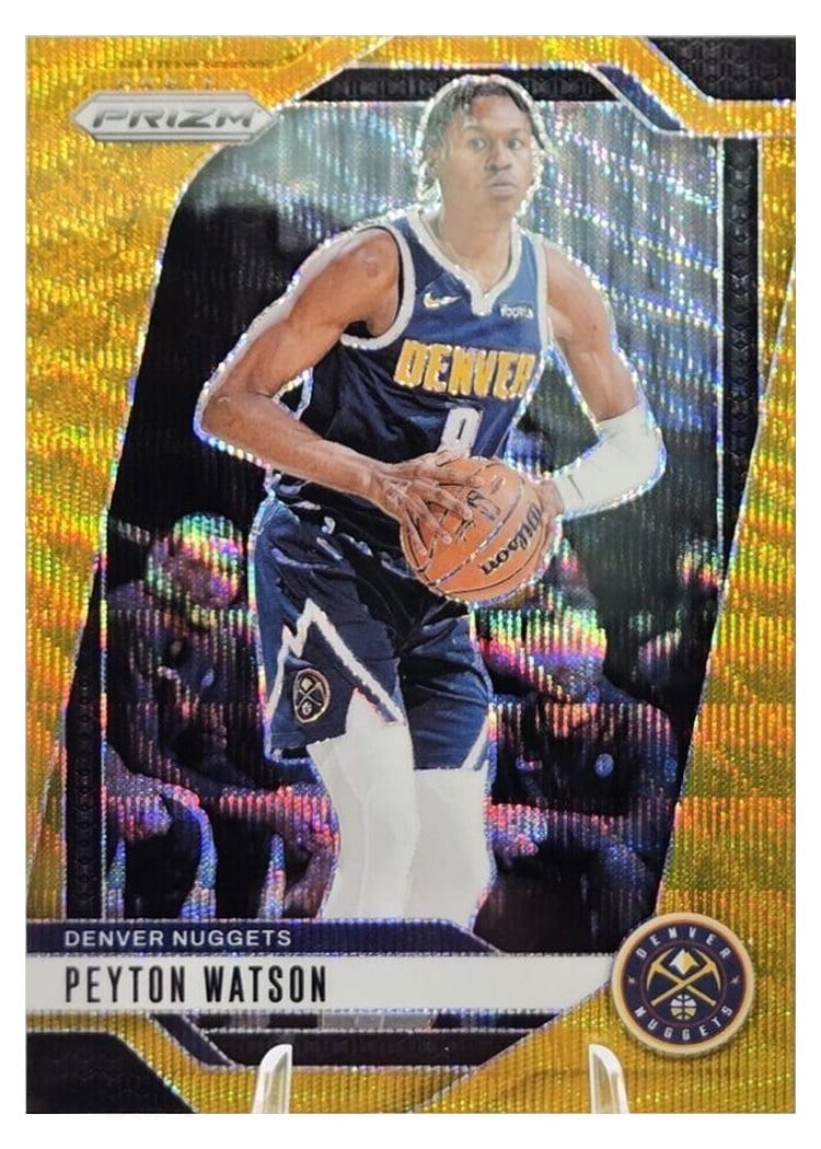 2024-25 Panini Prizm Base Set Peyton Watson #133 card