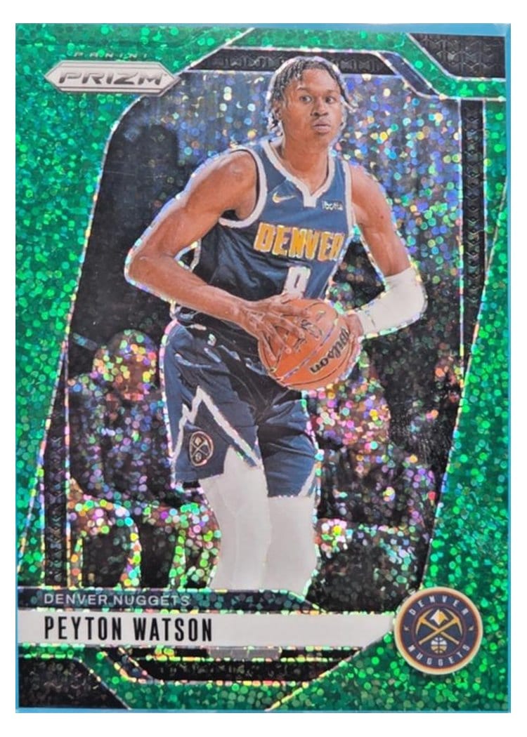 2024-25 Panini Prizm Base Set Peyton Watson #133 card