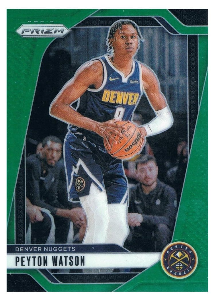 2024-25 Panini Prizm Base Set Peyton Watson #133 card