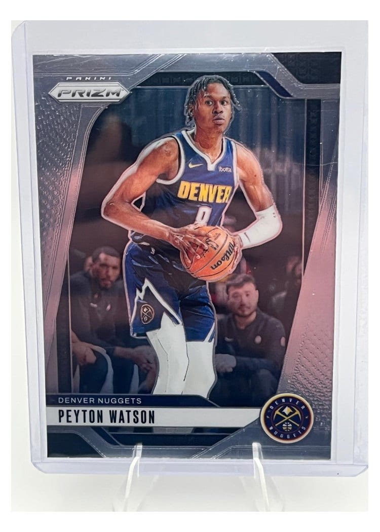 2024-25 Panini Prizm Base Set Peyton Watson #133 card