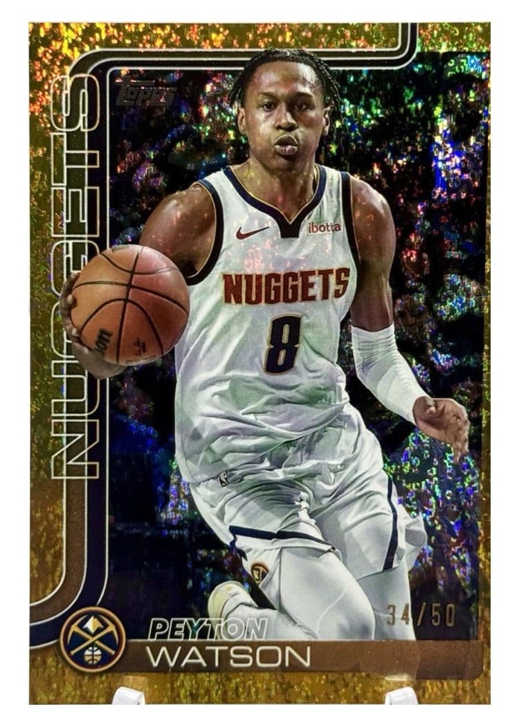 2025-26 Topps Base Set Peyton Watson #106 card