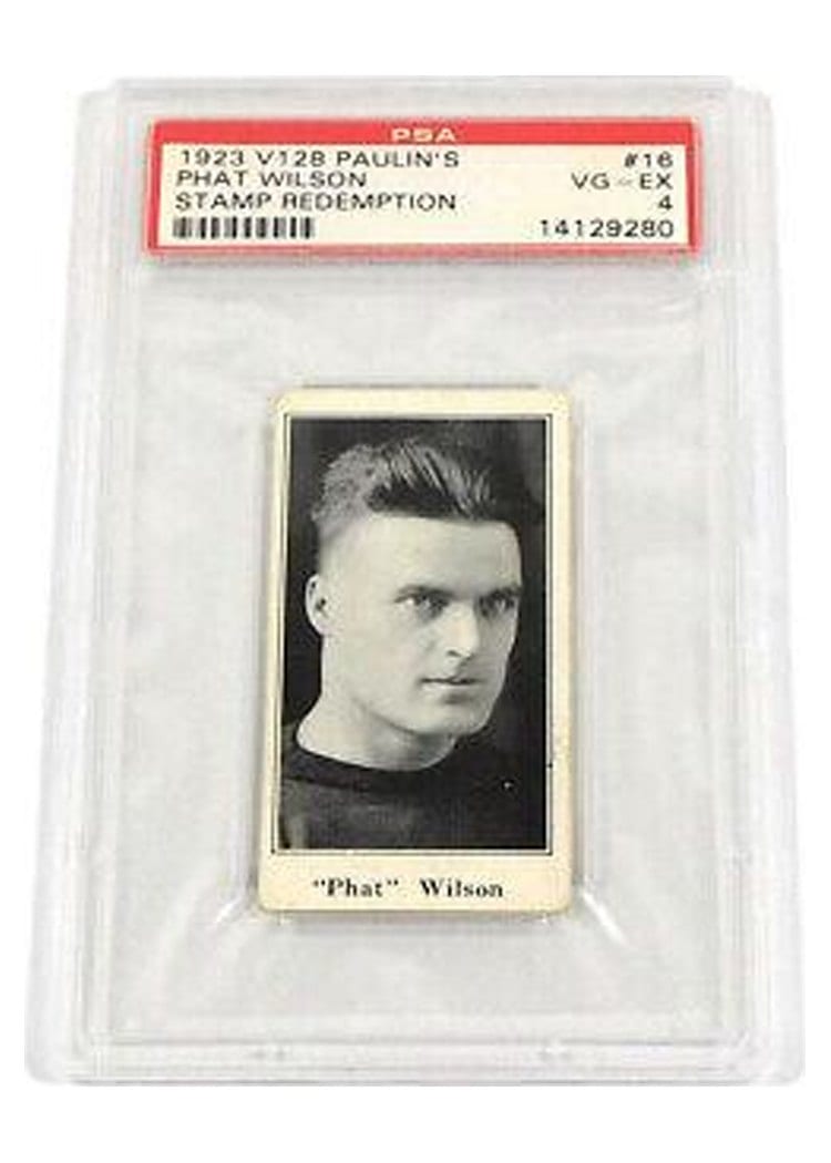 1923 V128 Paulin's Phat Wilson #16 card
