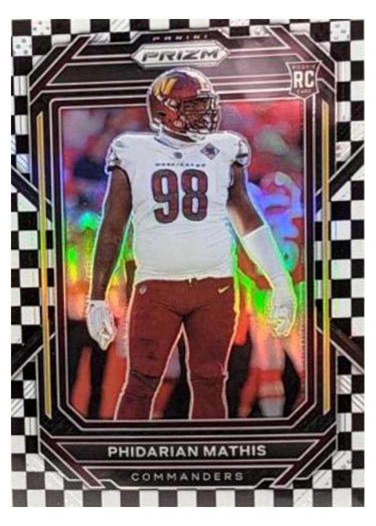 2022 Panini Prizm Base Set Phidarian Mathis #390 card