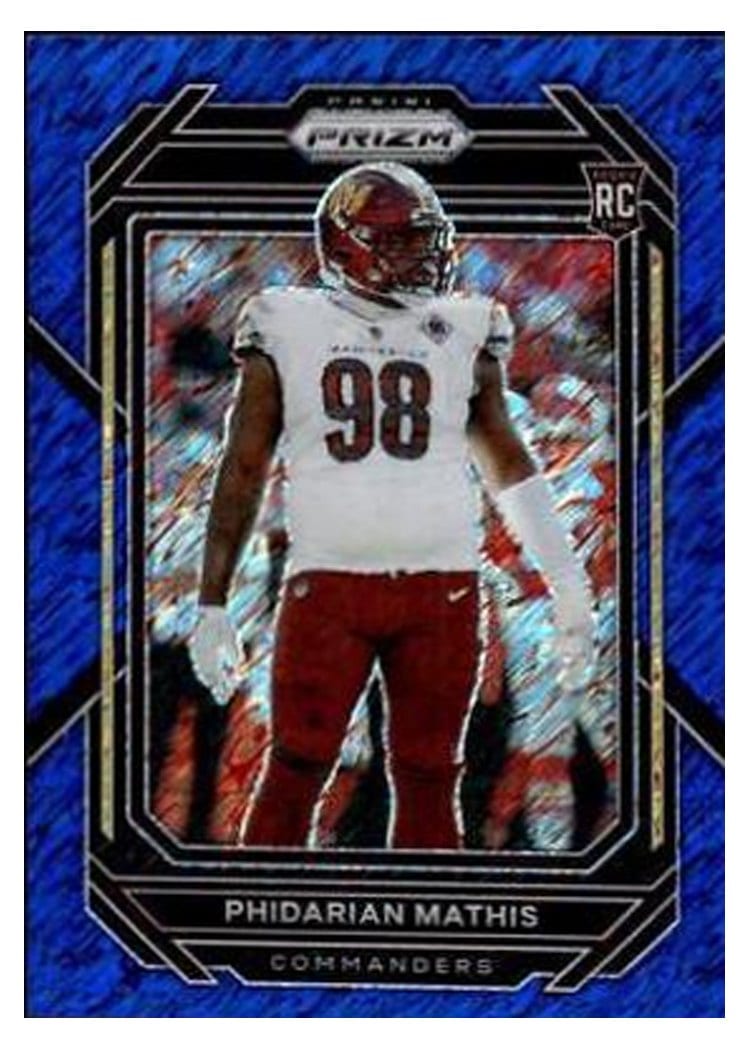2022 Panini Prizm Base Set Phidarian Mathis #390 card