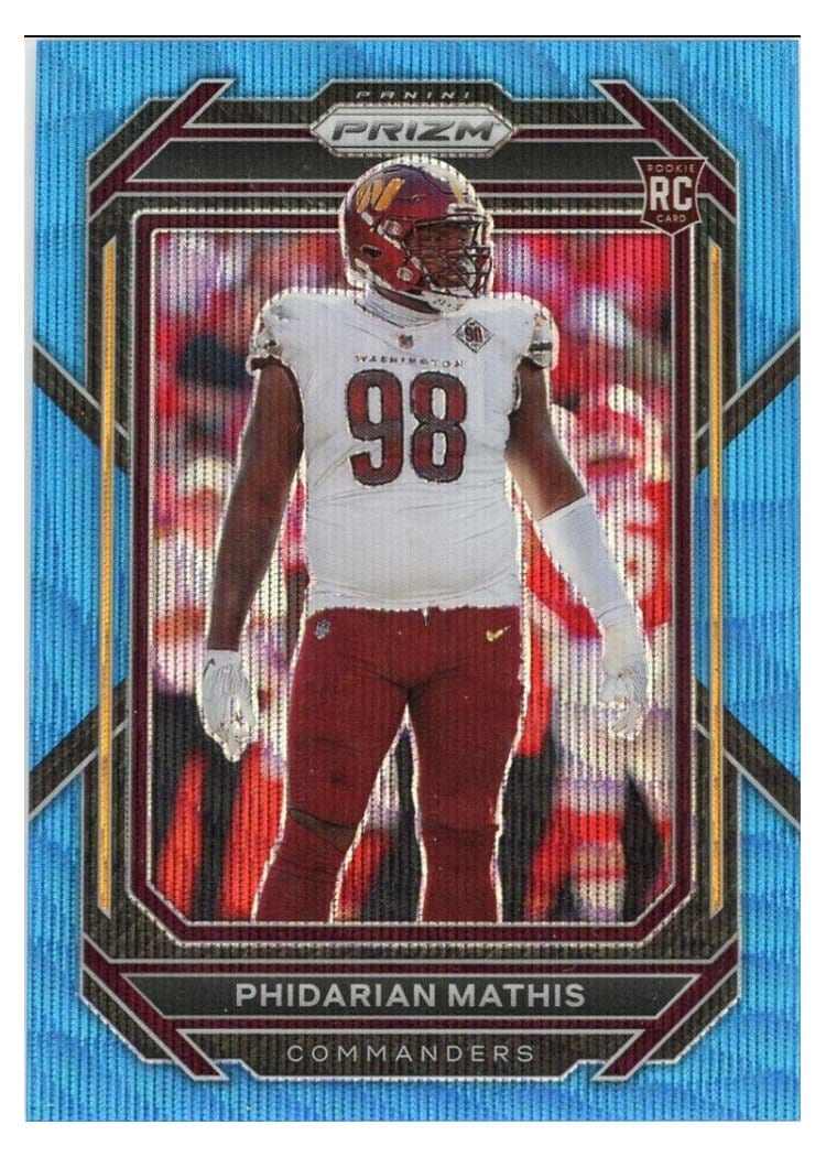 2022 Panini Prizm Base Set Phidarian Mathis #390 card