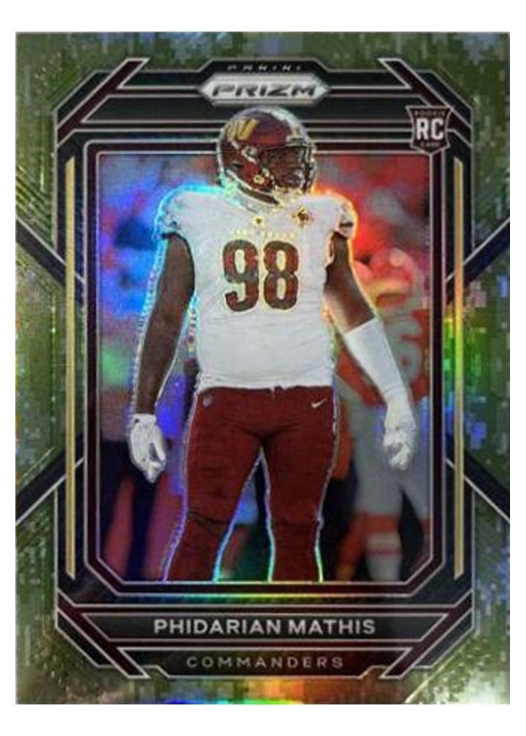 2022 Panini Prizm Base Set Phidarian Mathis #390 card